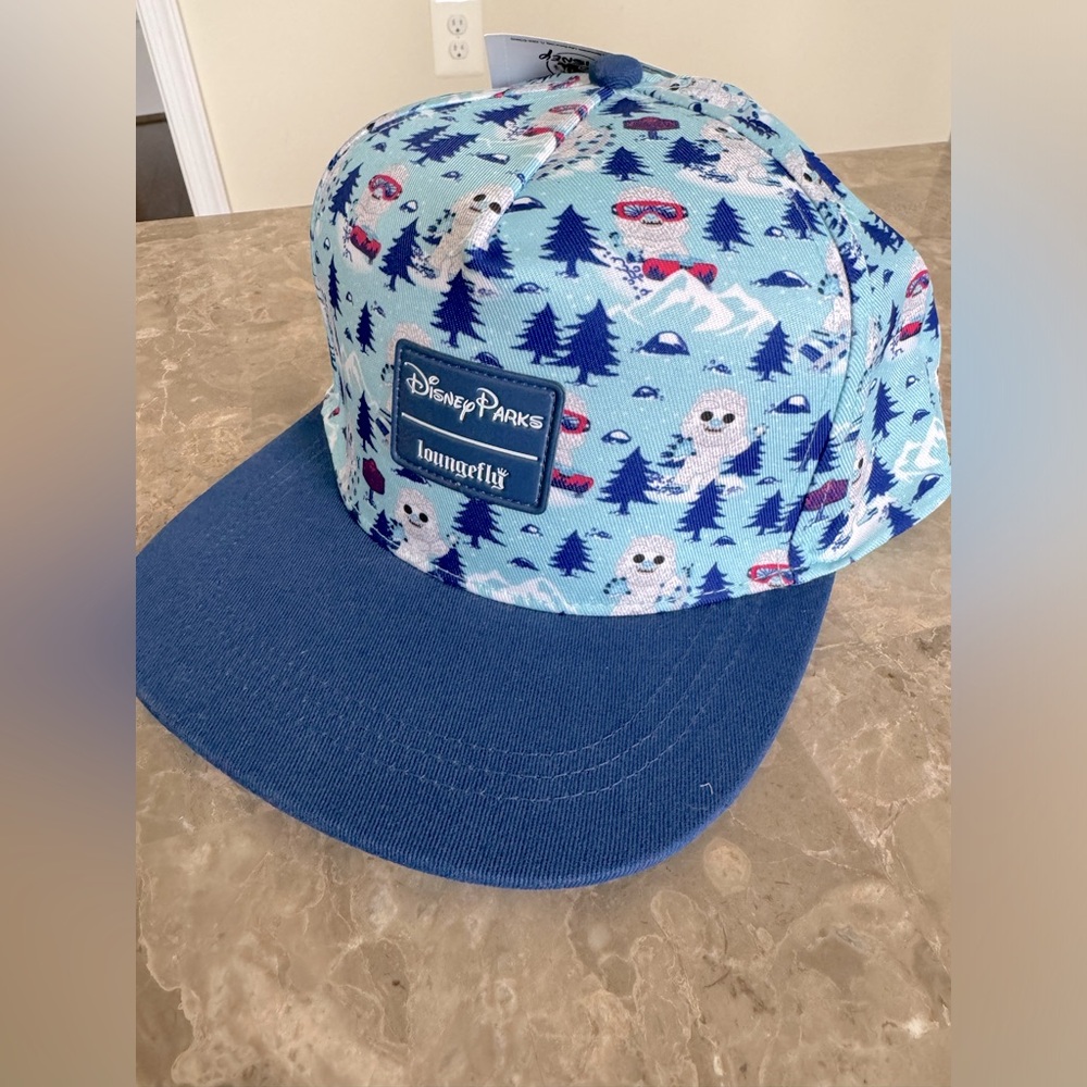 Disney Parks Adult Loungefly AK Everest Yeti Blue Adjustable Hat (Size: OS)